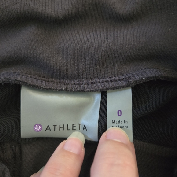Athleta Headlands Hybrid High Rise Cargo Legging In Charcoal Size 0 - Picture 10 of 11